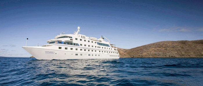 A photo of the Santa Cruz II cruise ship